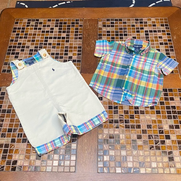 Ralph Lauren Baby Polo Chino Set